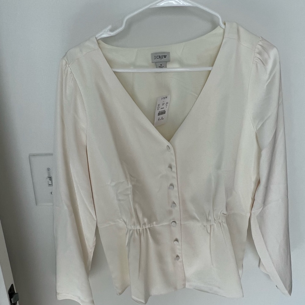 J Crew NWT size 8 top.